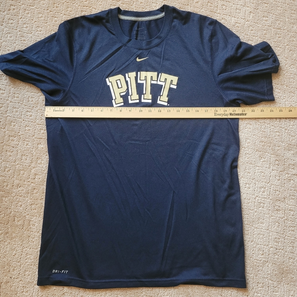 Nike Men's Navy Blue PITT Shirt
